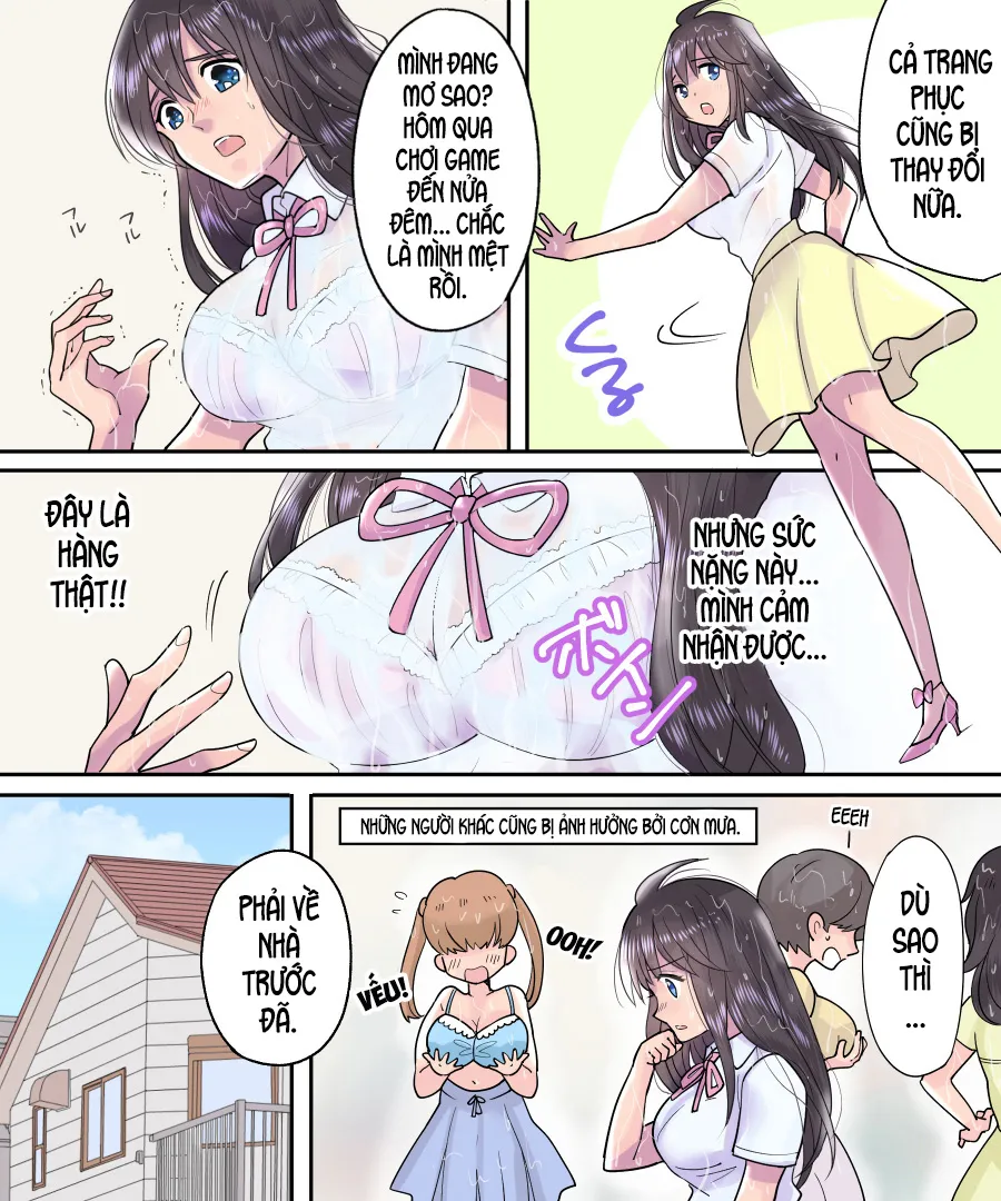 HentaiVN.net - Ảnh 10 - Em gái mưa [TS Rain Chuihou ~Fushigi na Rein de Hen Warujinsei; TS雨注意報 ～フシギナ雨デ変ワルジンセイ～] - Chap 1: Phần chính