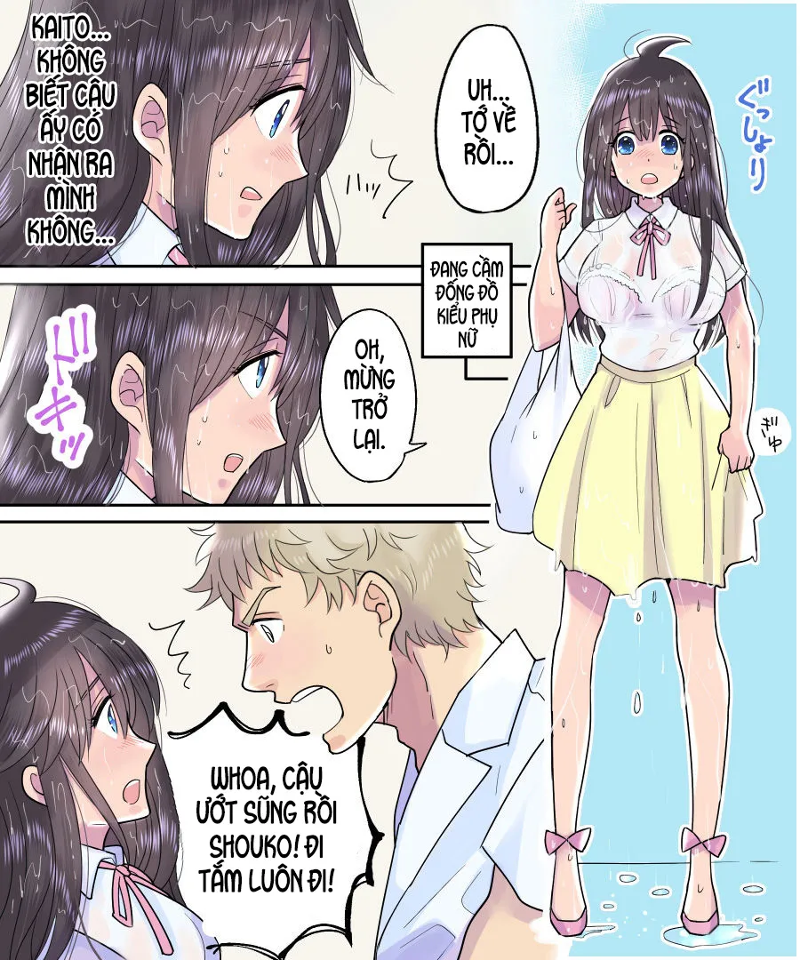 HentaiVN.net - Ảnh 11 - Em gái mưa [TS Rain Chuihou ~Fushigi na Rein de Hen Warujinsei; TS雨注意報 ～フシギナ雨デ変ワルジンセイ～] - Chap 1: Phần chính