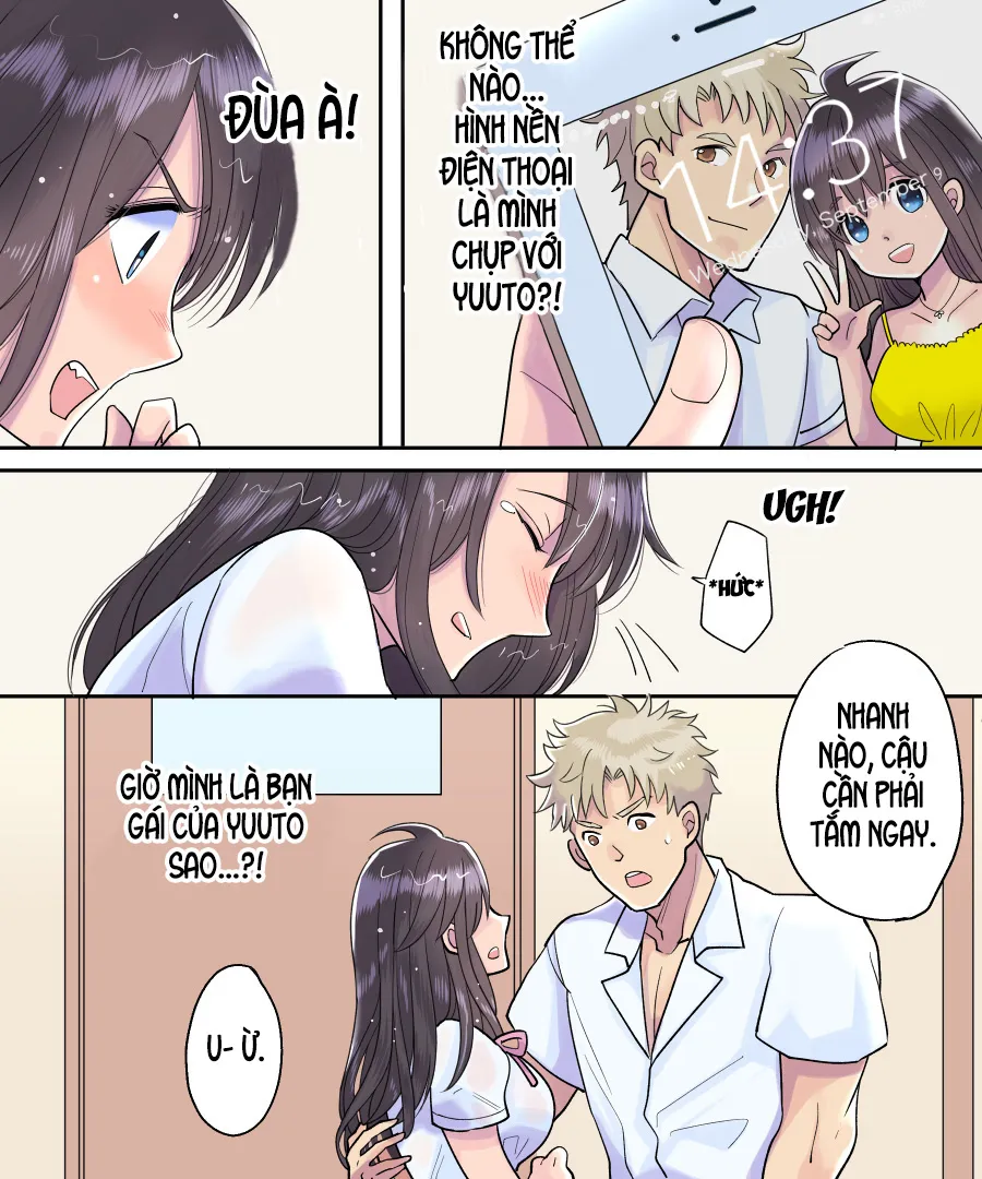 HentaiVN.net - Ảnh 13 - Em gái mưa [TS Rain Chuihou ~Fushigi na Rein de Hen Warujinsei; TS雨注意報 ～フシギナ雨デ変ワルジンセイ～] - Chap 1: Phần chính