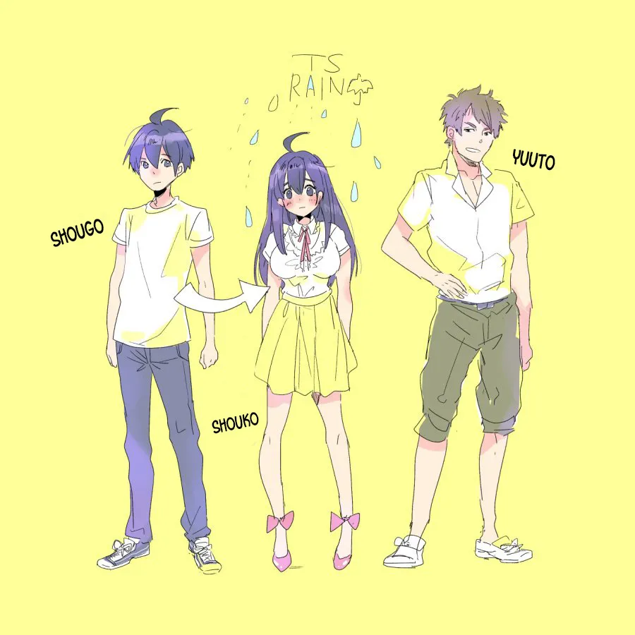 HentaiVN.net - Ảnh 5 - Em gái mưa [TS Rain Chuihou ~Fushigi na Rein de Hen Warujinsei; TS雨注意報 ～フシギナ雨デ変ワルジンセイ～] - Chap 2: Phần kết [END]
