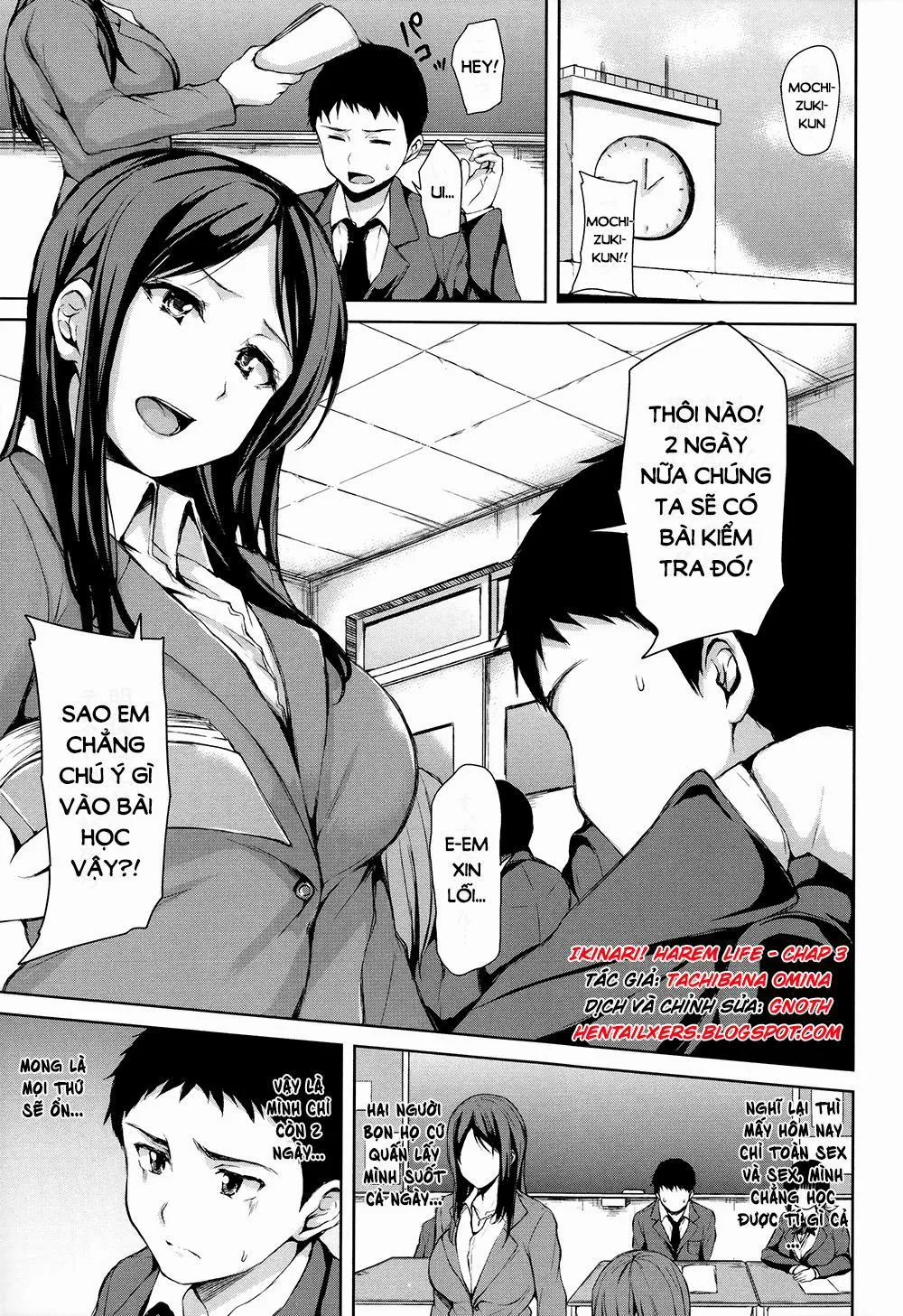 HentaiVN.net - Ảnh 6 - Ikinari! Harem Life - Chương 3