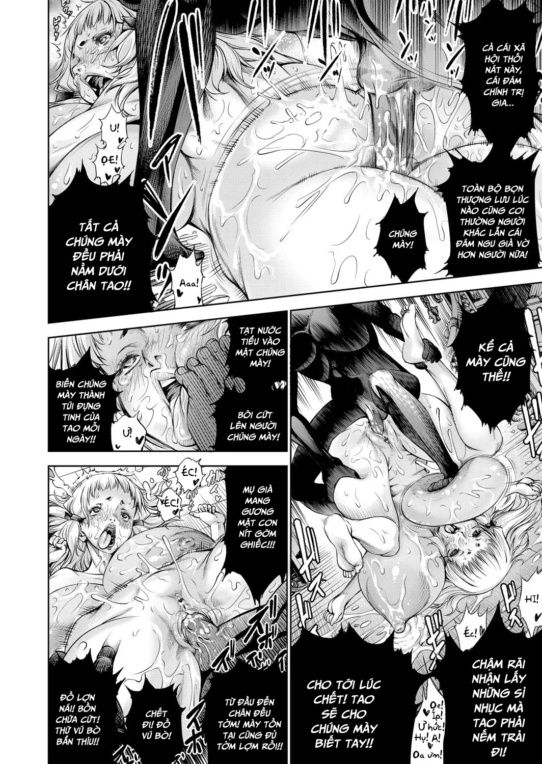 HentaiVN.net - Ảnh 11 - Trong Lâu Đài Ấy ~ Hiếp dâm cực độ ~ [Geretsu ni Oshitoyaka] - Chap 4 adu biến