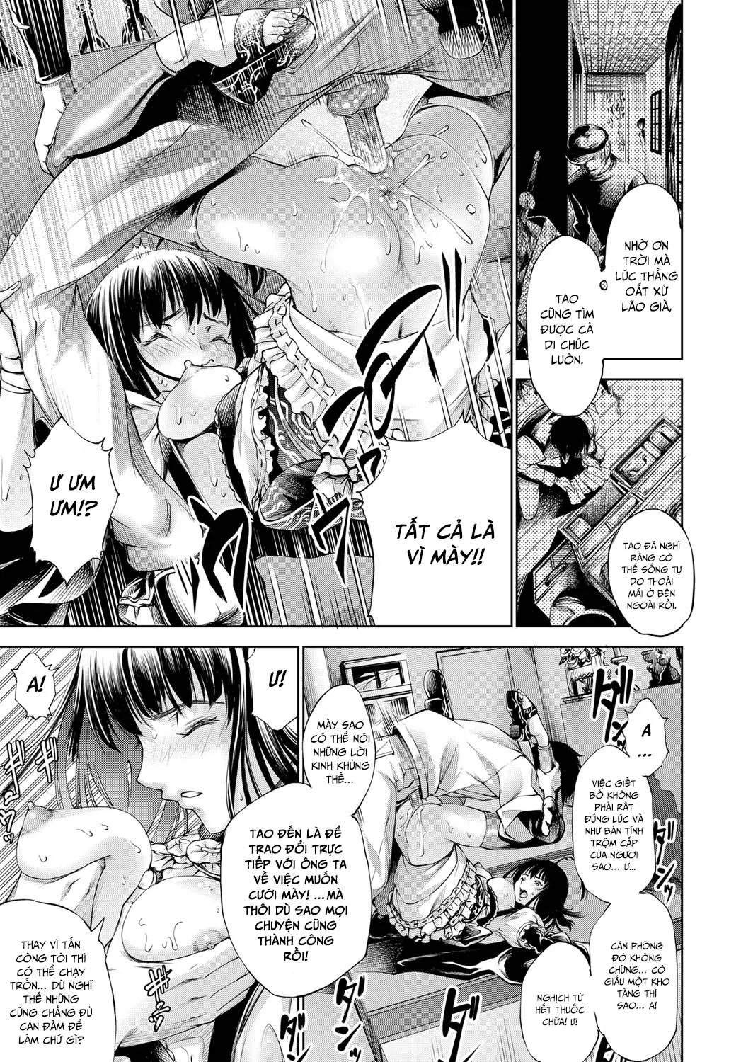 HentaiVN.net - Ảnh 20 - Trong Lâu Đài Ấy ~ Hiếp dâm cực độ ~ [Geretsu ni Oshitoyaka] - Chap 5 END
