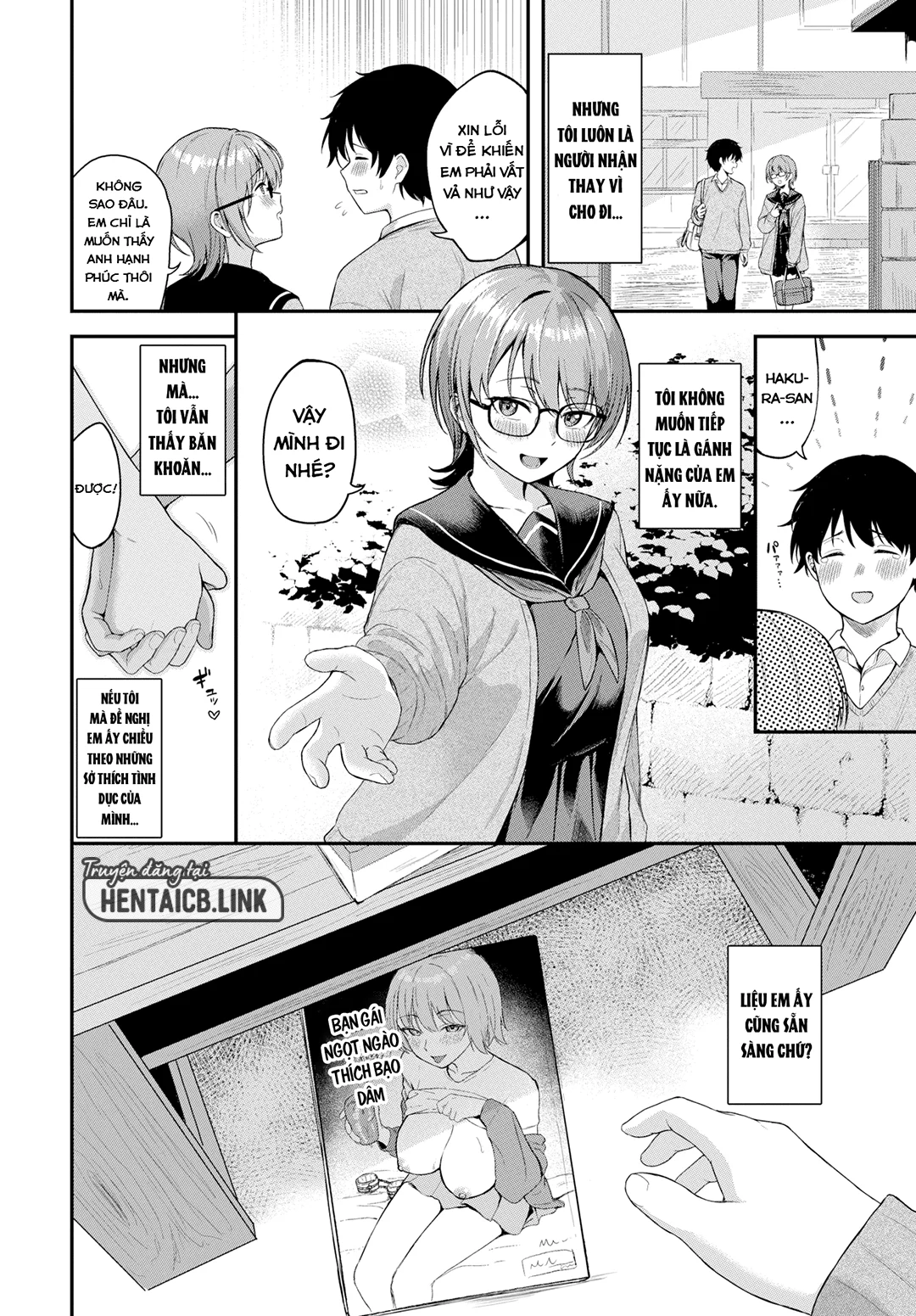 HentaiVN.net - Ảnh 3 - Khát khao được bạn gái bạo dâm - Oneshot