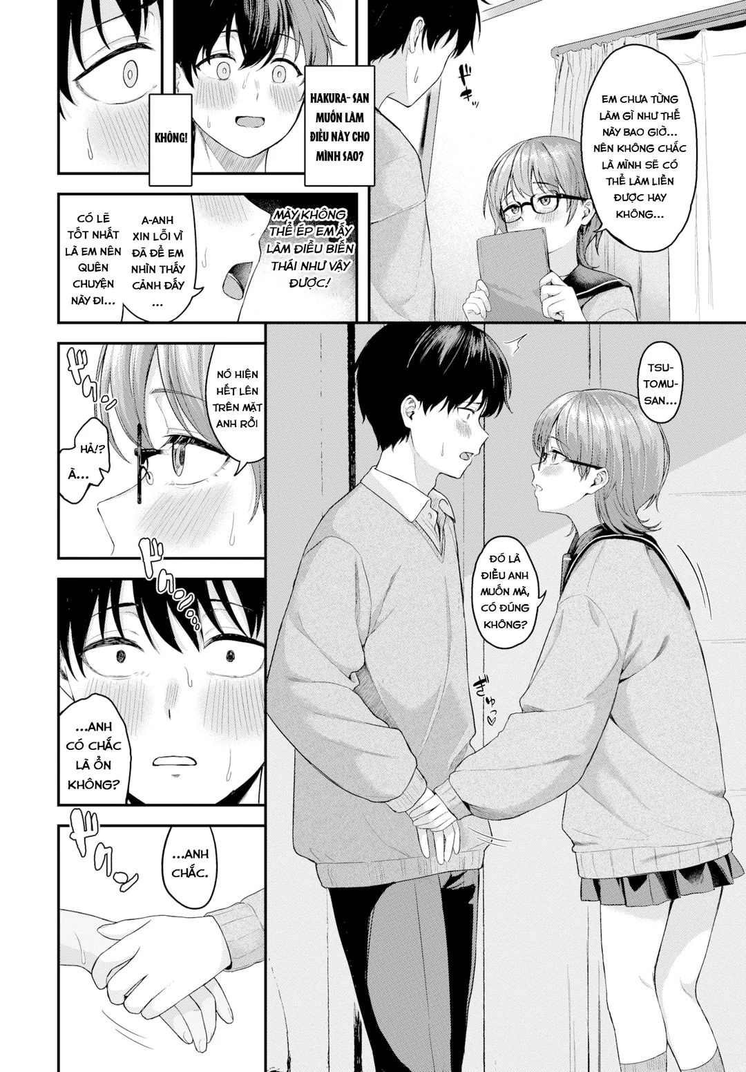 HentaiVN.net - Ảnh 5 - Khát khao được bạn gái bạo dâm - Oneshot