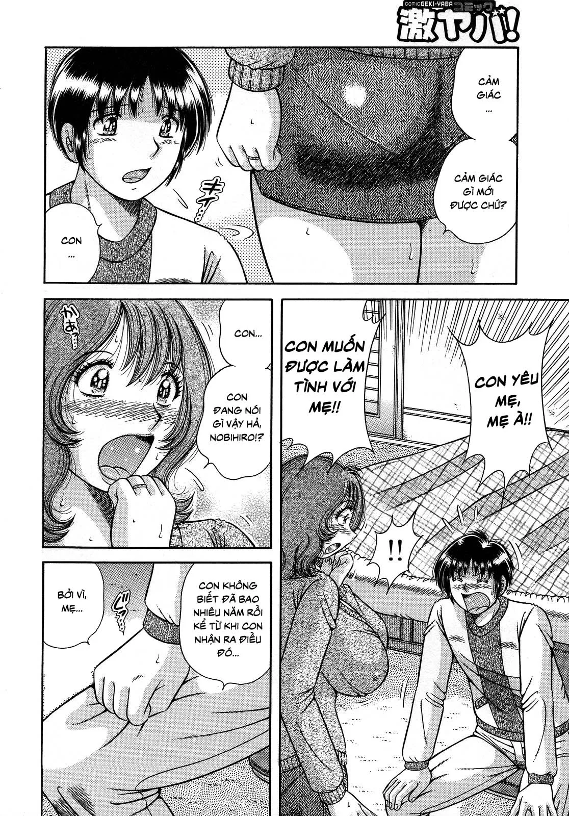 HentaiVN.net - Ảnh 11 - Jukubo Yuugi ~Iitoshii Hito~ [Immoral Mother and Son] - Chap 1 - Những tấm ảnh bậy bạ ~Người mẹ đồi bại và con trai