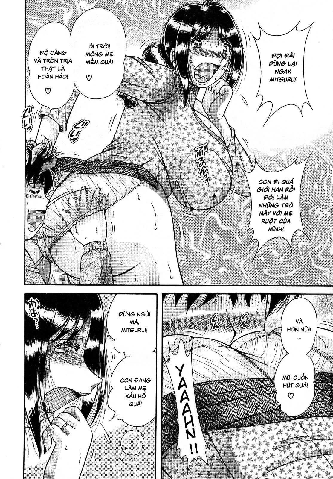 HentaiVN.net - Ảnh 6 - Jukubo Yuugi ~Iitoshii Hito~ [Immoral Mother and Son] - Chap 3 - Cặp mông đẹp của mẹ ~Vui chơi ngoại tình