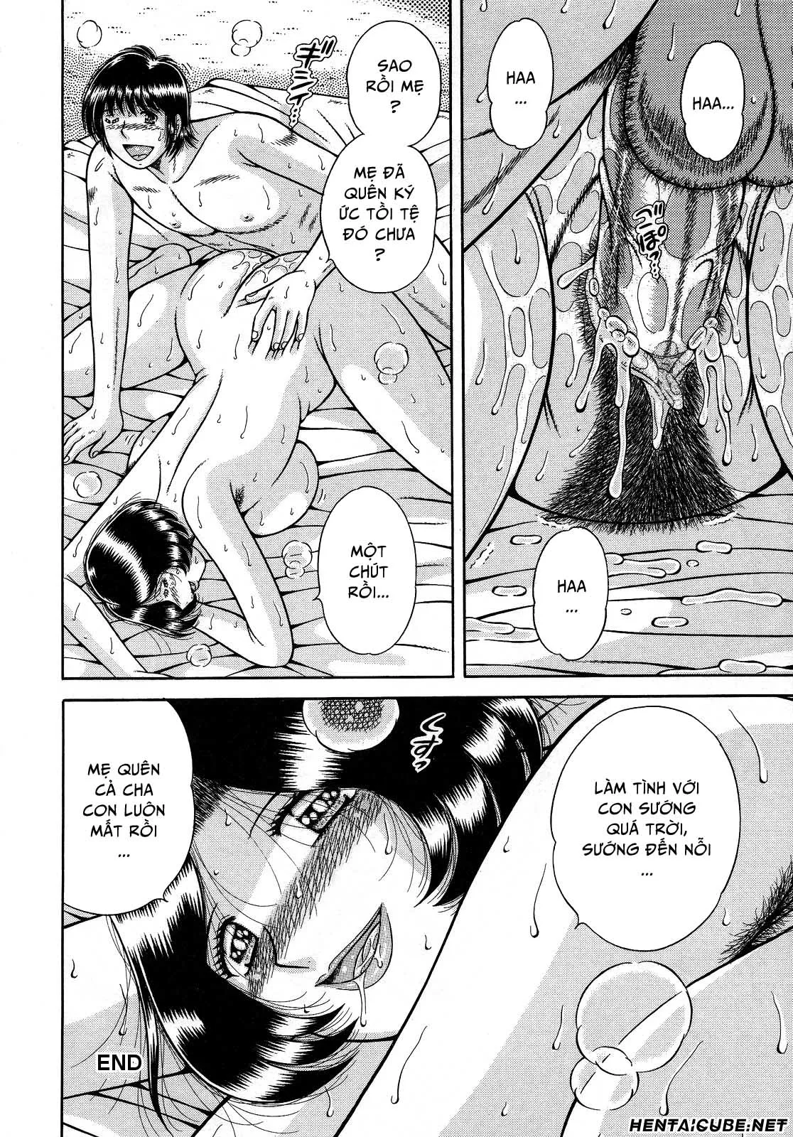 HentaiVN.net - Ảnh 16 - Jukubo Yuugi ~Iitoshii Hito~ [Immoral Mother and Son] - Chap 5 - Tất cả sẽ quên mau thôi mà
