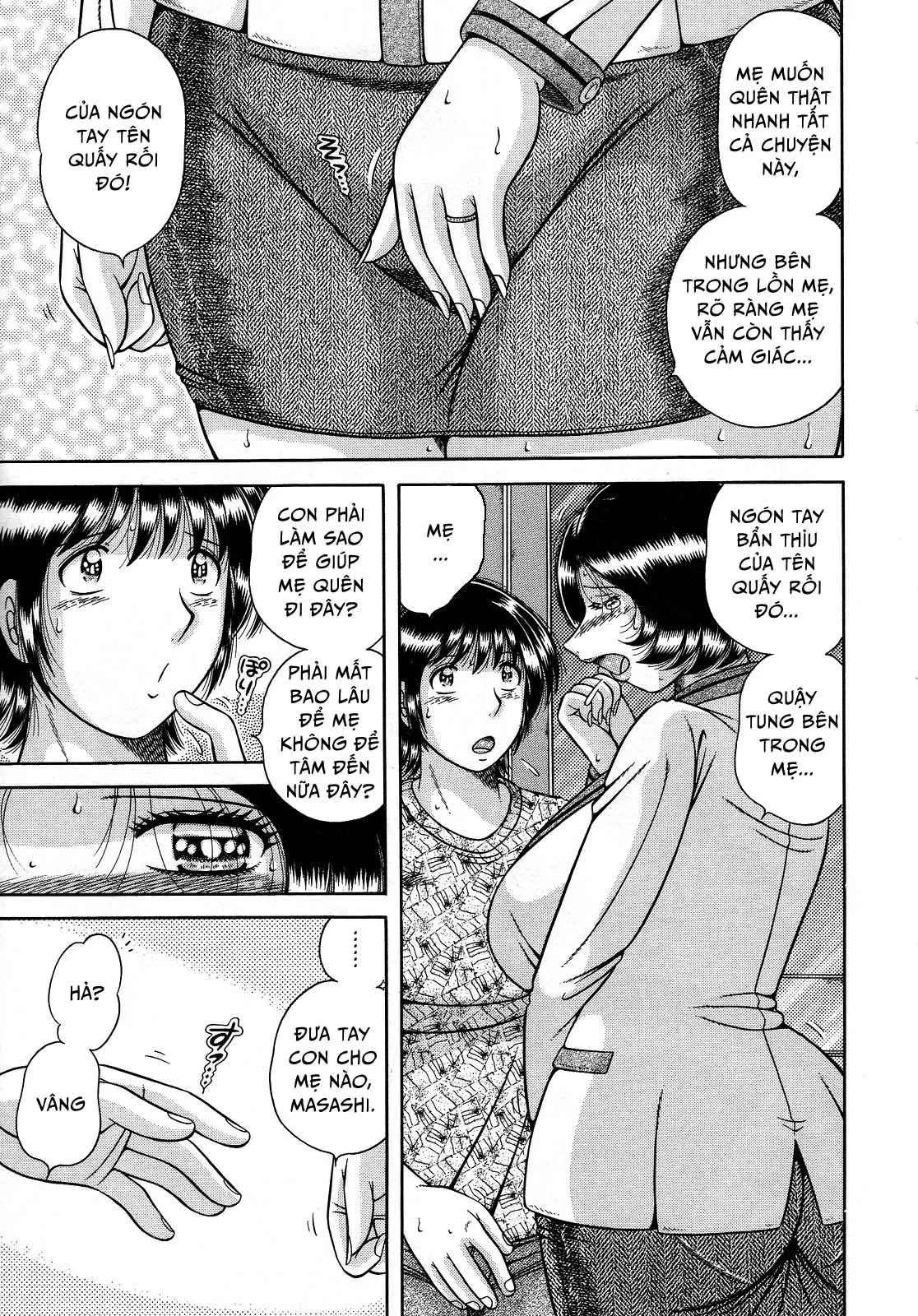 HentaiVN.net - Ảnh 5 - Jukubo Yuugi ~Iitoshii Hito~ [Immoral Mother and Son] - Chap 5 - Tất cả sẽ quên mau thôi mà