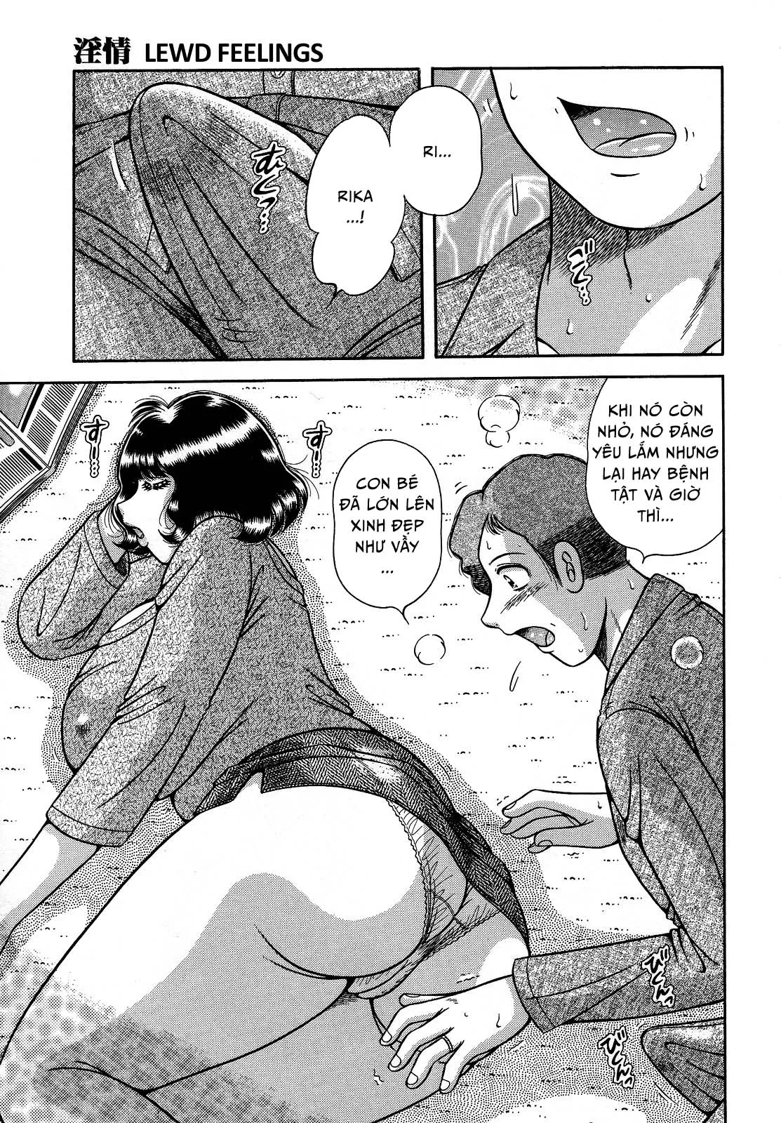 HentaiVN.net - Ảnh 5 - Jukubo Yuugi ~Iitoshii Hito~ [Immoral Mother and Son] - Chap 8 - Suy nghĩ dâm dục ~Cha và con gái