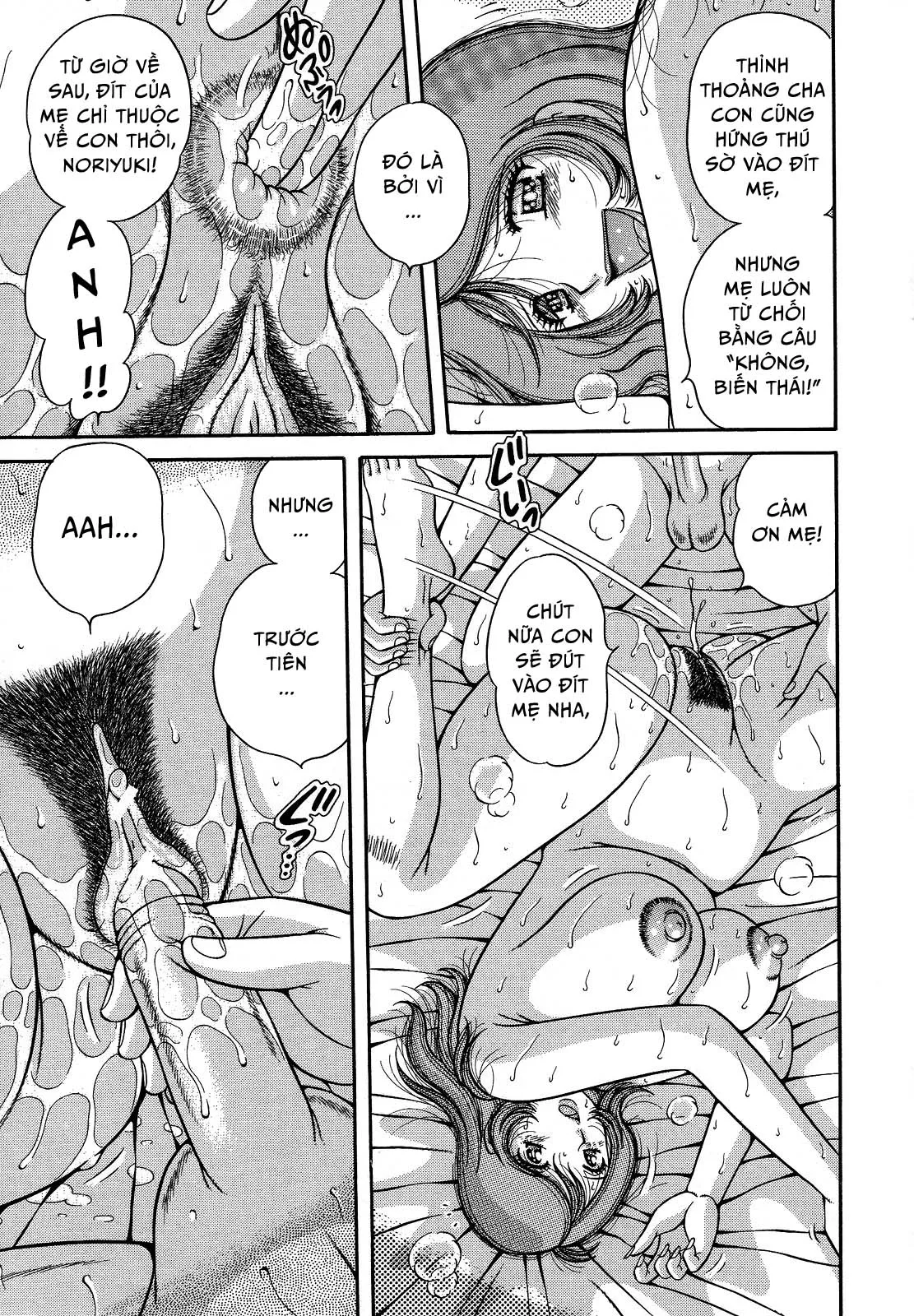 HentaiVN.net - Ảnh 9 - Jukubo Yuugi ~Iitoshii Hito~ [Immoral Mother and Son] - Chap 9 - Mối quan hệ ngọt ngào