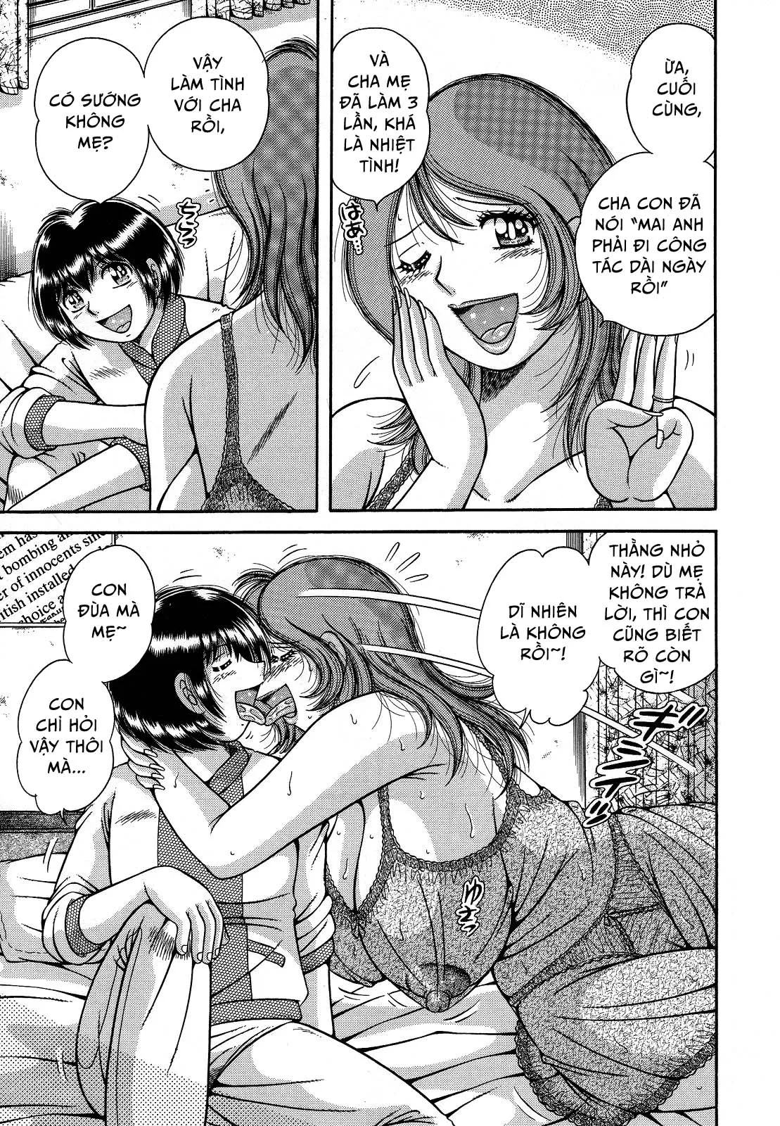 HentaiVN.net - Ảnh 3 - Jukubo Yuugi ~Iitoshii Hito~ [Immoral Mother and Son] - Chap 9 - Mối quan hệ ngọt ngào