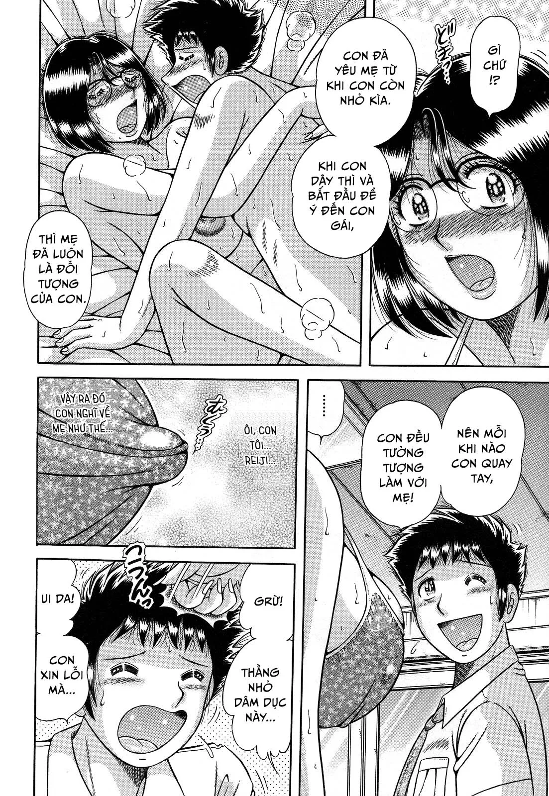 HentaiVN.net - Ảnh 10 - Jukubo Yuugi ~Iitoshii Hito~ [Immoral Mother and Son] - Chap 10 - Lời hứa của bọn họ | Hết zồi