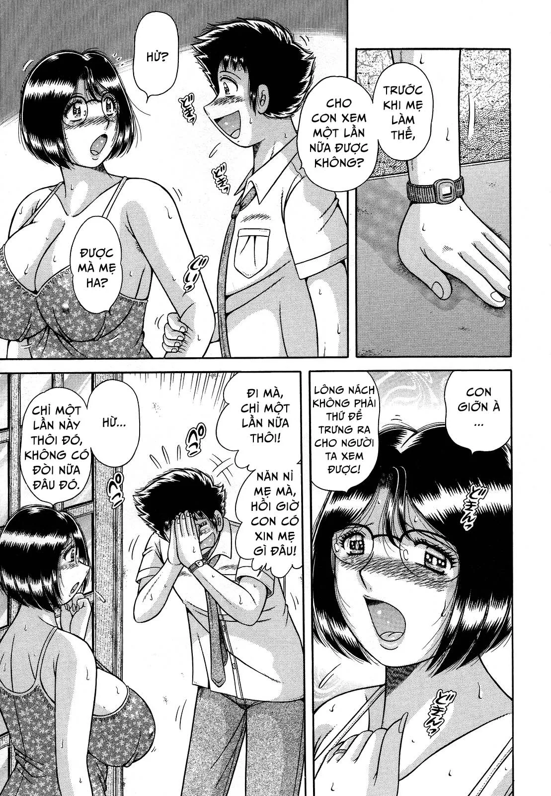 HentaiVN.net - Ảnh 5 - Jukubo Yuugi ~Iitoshii Hito~ [Immoral Mother and Son] - Chap 10 - Lời hứa của bọn họ | Hết zồi