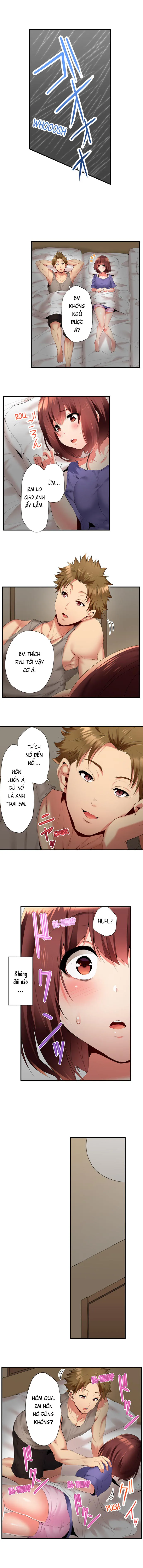 HentaiVN.net - Ảnh 3 - Hai ông anh rủ nhau làm thịt tôi! [2人で私をイカせないで…っ！～暗闇、交わる兄妹布団～ ; 2-Ri de Watashi wo Ikasenaide... tsu! ; ~Kurayami, Majiwaru Kyoudai Futon~] - Chapter 2: Ông anh Ryu tới rồi