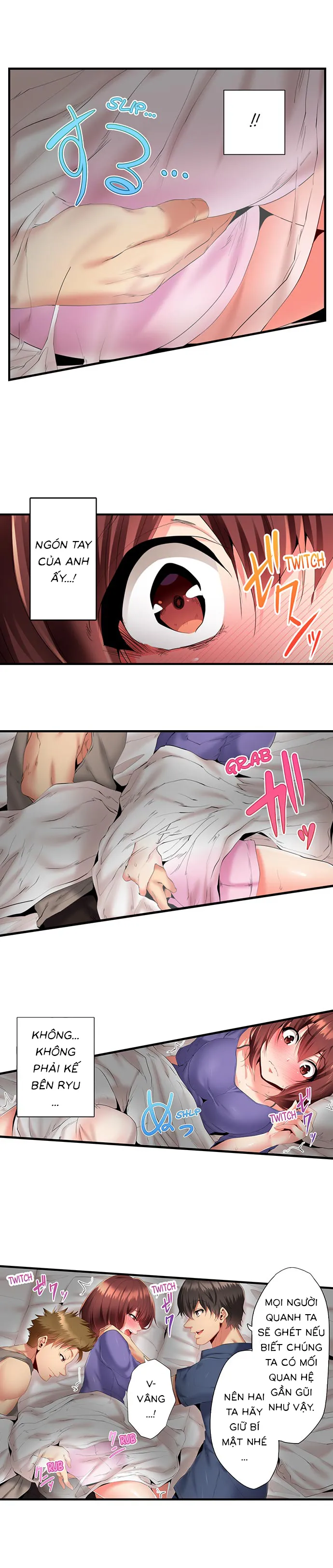 HentaiVN.net - Ảnh 3 - Hai ông anh rủ nhau làm thịt tôi! [2人で私をイカせないで…っ！～暗闇、交わる兄妹布団～ ; 2-Ri de Watashi wo Ikasenaide... tsu! ; ~Kurayami, Majiwaru Kyoudai Futon~] - Chapter 3