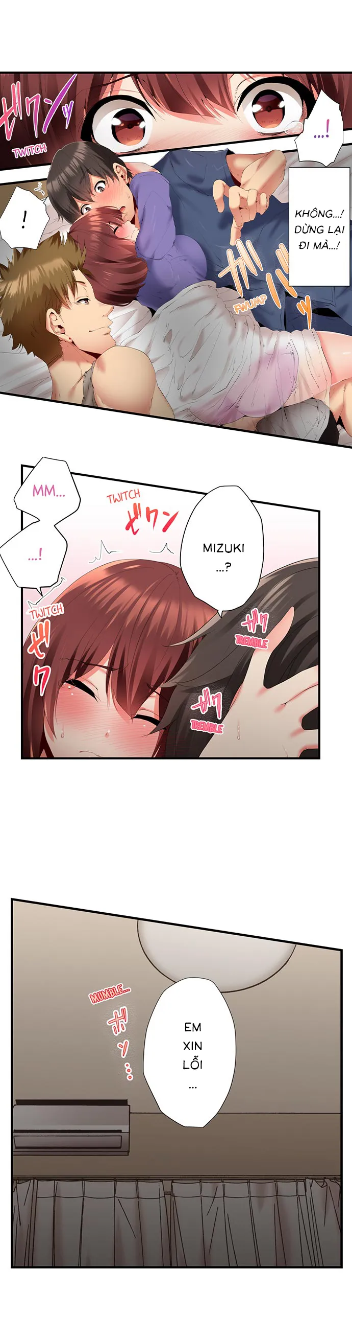 HentaiVN.net - Ảnh 6 - Hai ông anh rủ nhau làm thịt tôi! [2人で私をイカせないで…っ！～暗闇、交わる兄妹布団～ ; 2-Ri de Watashi wo Ikasenaide... tsu! ; ~Kurayami, Majiwaru Kyoudai Futon~] - Chapter 3