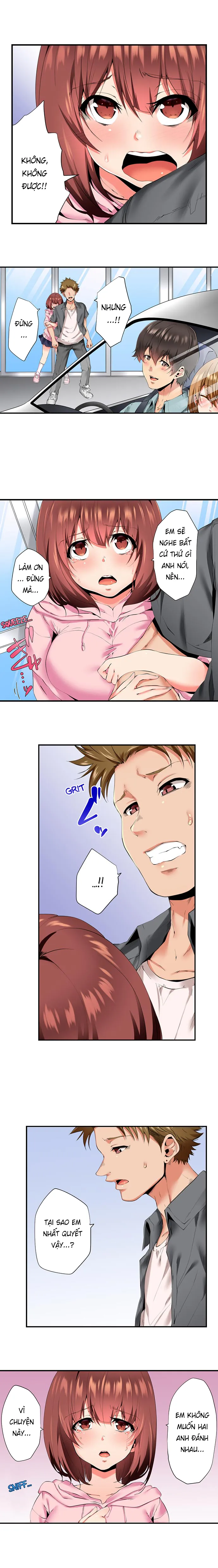 HentaiVN.net - Ảnh 3 - Hai ông anh rủ nhau làm thịt tôi! [2人で私をイカせないで…っ！～暗闇、交わる兄妹布団～ ; 2-Ri de Watashi wo Ikasenaide... tsu! ; ~Kurayami, Majiwaru Kyoudai Futon~] - Chapter 11: Ryu có bạn gái rồi ư •_•