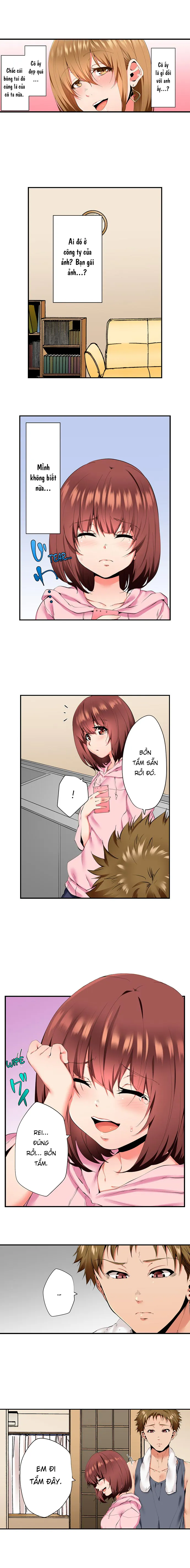 HentaiVN.net - Ảnh 5 - Hai ông anh rủ nhau làm thịt tôi! [2人で私をイカせないで…っ！～暗闇、交わる兄妹布団～ ; 2-Ri de Watashi wo Ikasenaide... tsu! ; ~Kurayami, Majiwaru Kyoudai Futon~] - Chapter 11: Ryu có bạn gái rồi ư •_•