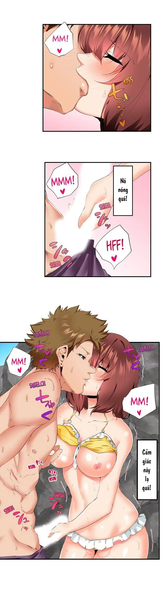 HentaiVN.net - Ảnh 10 - Hai ông anh rủ nhau làm thịt tôi! [2人で私をイカせないで…っ！～暗闇、交わる兄妹布団～ ; 2-Ri de Watashi wo Ikasenaide... tsu! ; ~Kurayami, Majiwaru Kyoudai Futon~] - Chapter 14: UwU