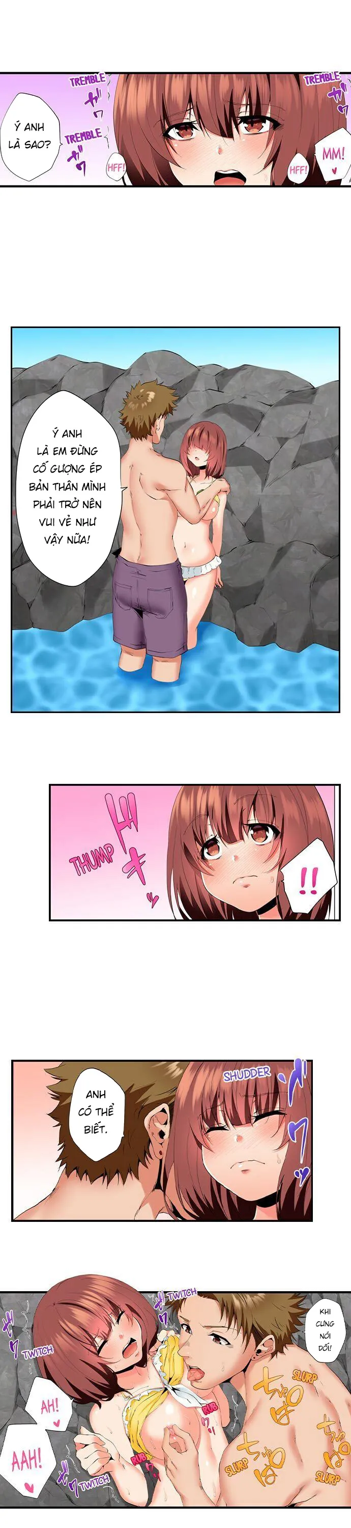 HentaiVN.net - Ảnh 4 - Hai ông anh rủ nhau làm thịt tôi! [2人で私をイカせないで…っ！～暗闇、交わる兄妹布団～ ; 2-Ri de Watashi wo Ikasenaide... tsu! ; ~Kurayami, Majiwaru Kyoudai Futon~] - Chapter 14: UwU