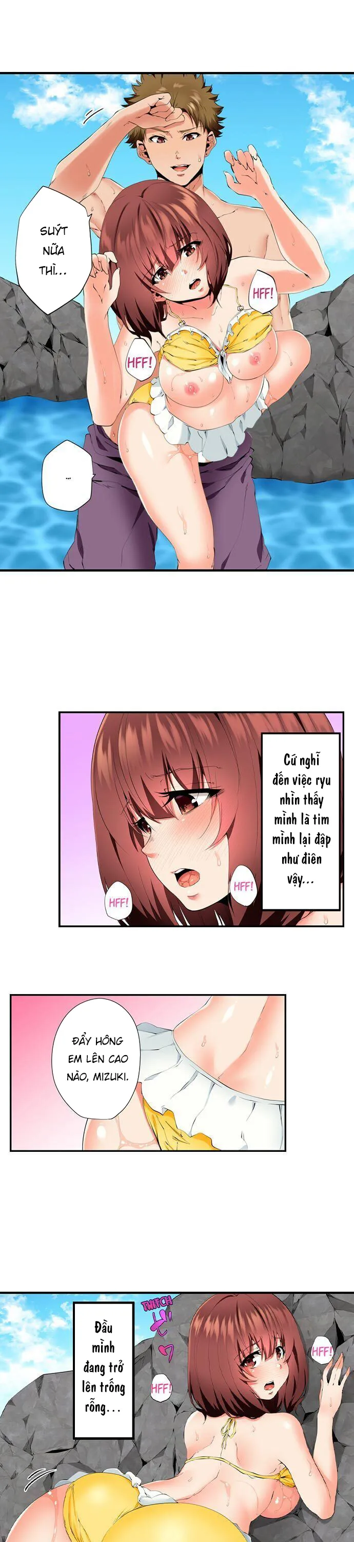 HentaiVN.net - Ảnh 4 - Hai ông anh rủ nhau làm thịt tôi! [2人で私をイカせないで…っ！～暗闇、交わる兄妹布団～ ; 2-Ri de Watashi wo Ikasenaide... tsu! ; ~Kurayami, Majiwaru Kyoudai Futon~] - Chapter 15: OwO