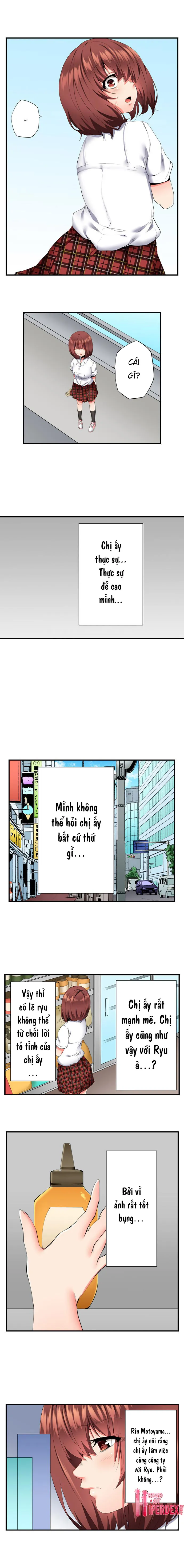 HentaiVN.net - Ảnh 7 - Hai ông anh rủ nhau làm thịt tôi! [2人で私をイカせないで…っ！～暗闇、交わる兄妹布団～ ; 2-Ri de Watashi wo Ikasenaide... tsu! ; ~Kurayami, Majiwaru Kyoudai Futon~] - Chapter 16: Bạn Gái Ryu Tới Nè!!!