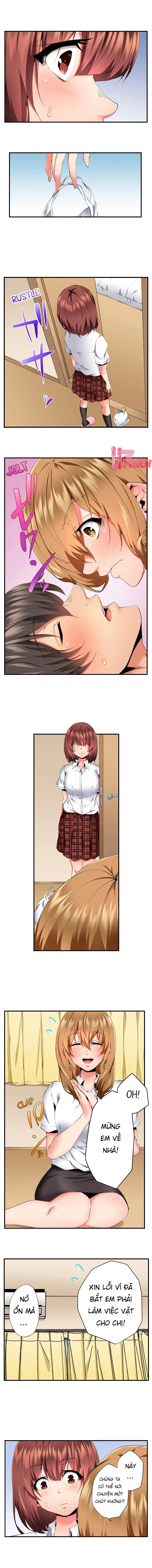 HentaiVN.net - Ảnh 9 - Hai ông anh rủ nhau làm thịt tôi! [2人で私をイカせないで…っ！～暗闇、交わる兄妹布団～ ; 2-Ri de Watashi wo Ikasenaide... tsu! ; ~Kurayami, Majiwaru Kyoudai Futon~] - Chapter 16: Bạn Gái Ryu Tới Nè!!!