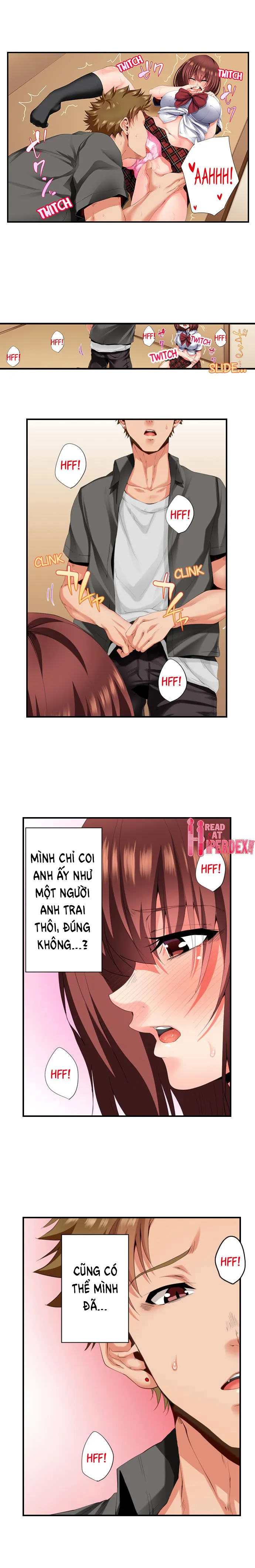 HentaiVN.net - Ảnh 9 - Hai ông anh rủ nhau làm thịt tôi! [2人で私をイカせないで…っ！～暗闇、交わる兄妹布団～ ; 2-Ri de Watashi wo Ikasenaide... tsu! ; ~Kurayami, Majiwaru Kyoudai Futon~] - Chapter 20: