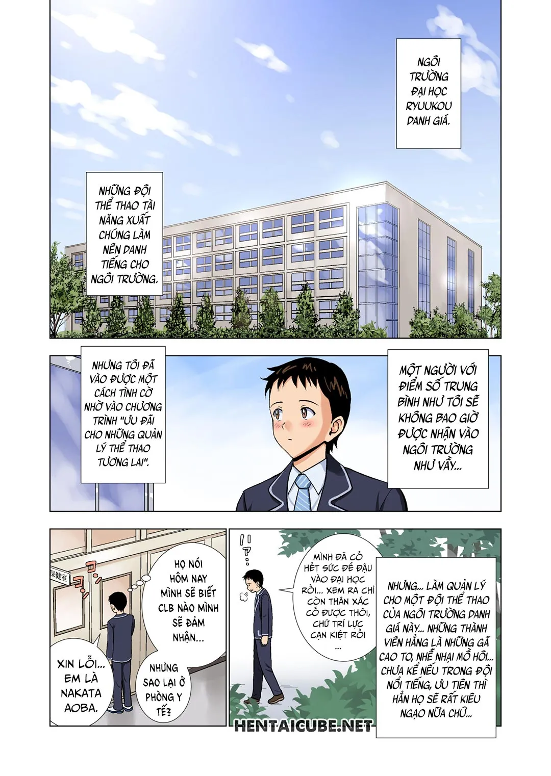 HentaiVN.net - Ảnh 3 - The Story Of Being A Manager Of This Rich Girl's Club [Meimon Onna Manebu Monogatari] - Chap 1