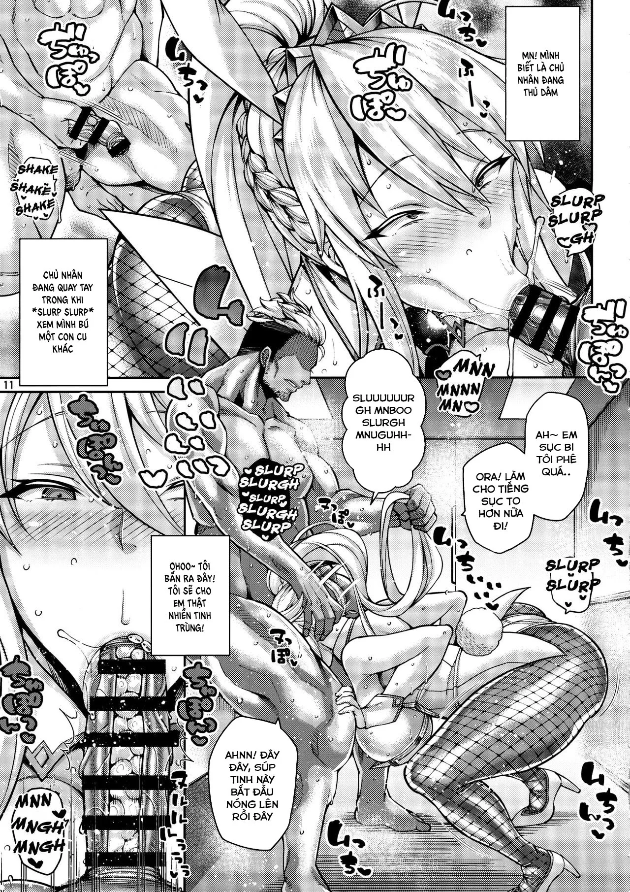 HentaiVN.net - Ảnh 10 - Chin Kobi Bunny no Netorase Koubi Kiroku - Oneshot