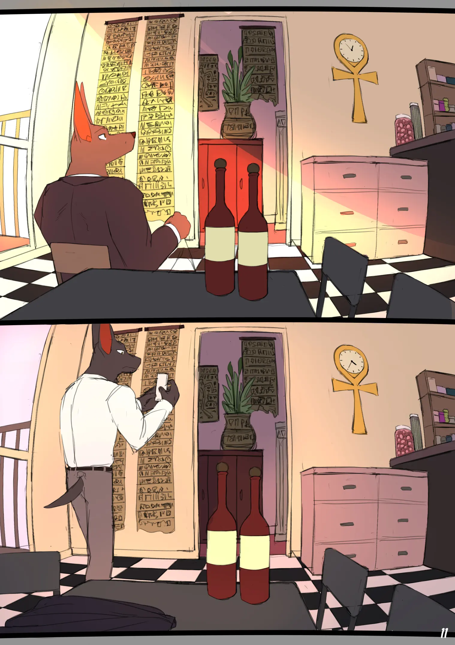 HentaiVN.net - Ảnh 12 - Anubis dad - oneshot