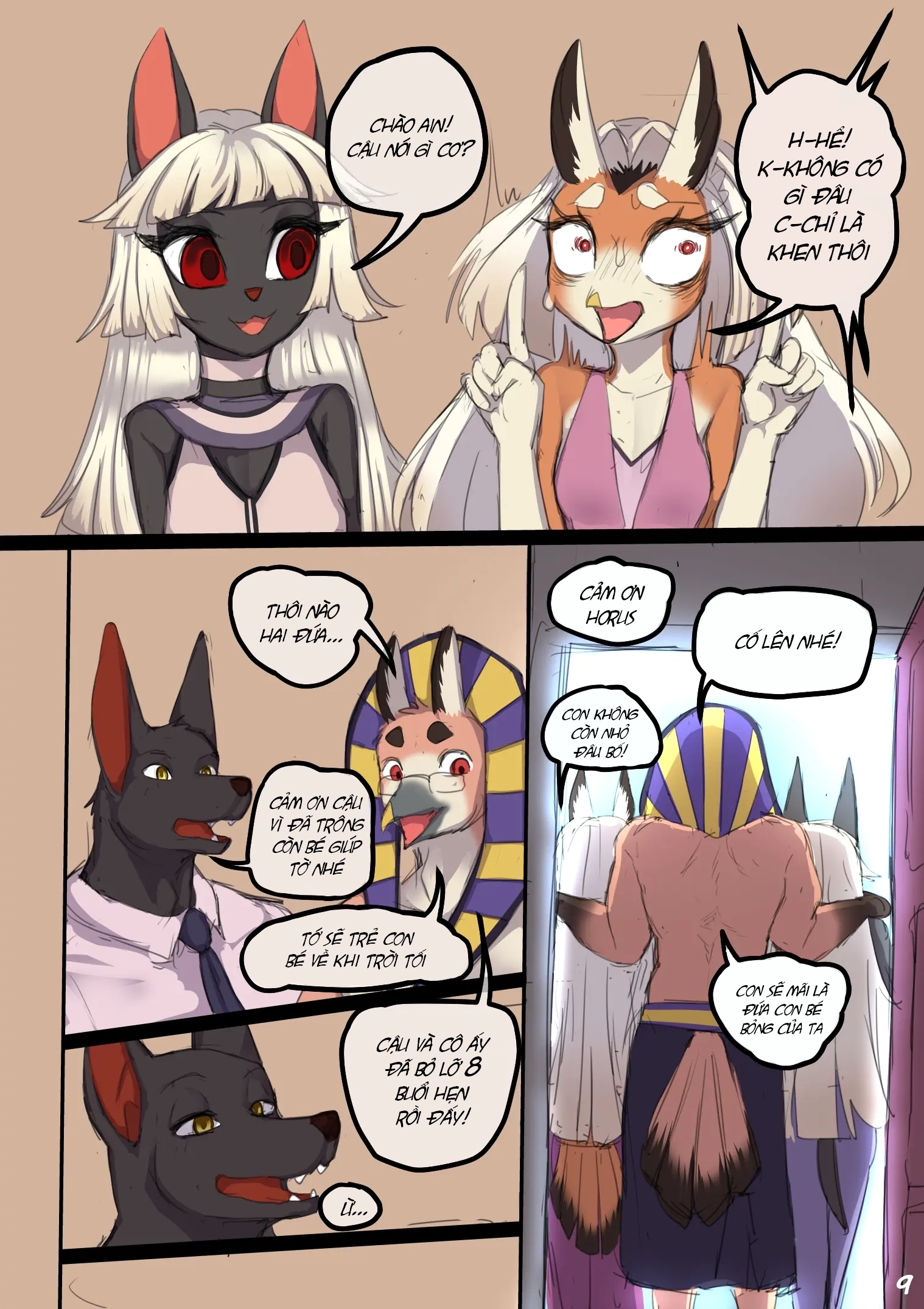 HentaiVN.net - Ảnh 10 - Anubis dad - oneshot