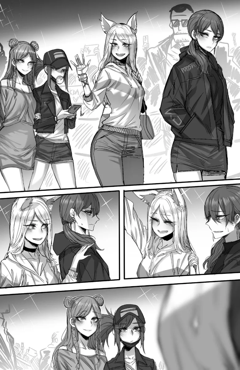 HentaiVN.net - Ảnh 3 - Hấp diêm team KDA ( Liên Minh Huyền Thoại ) [K/DA Prestige Club] - Oneshot