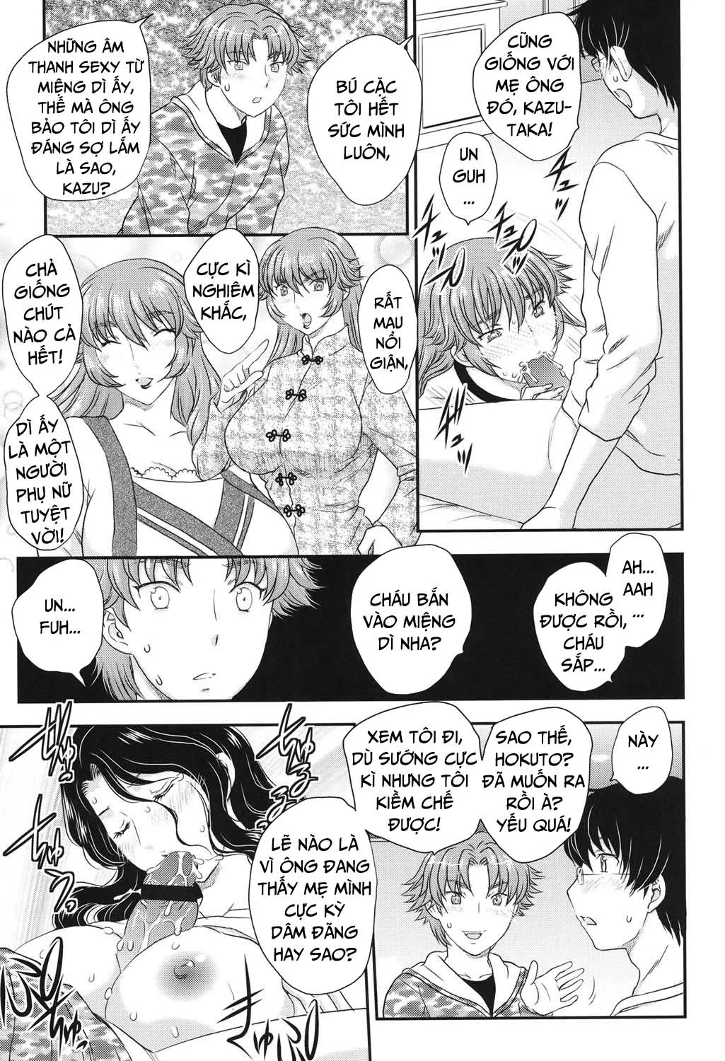 HentaiVN.net - Ảnh 9 - Mama ga Uketomete Ageru [Mother’s; Mothers] - Chap 4