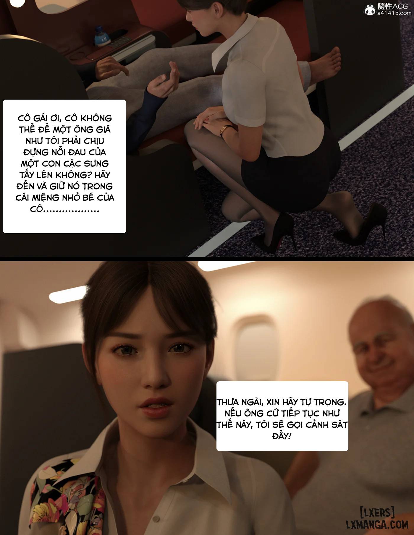 HentaiVN.net - Ảnh 22 - Chuyến Bay Dục Vong - Lust Flight - Chương 1
