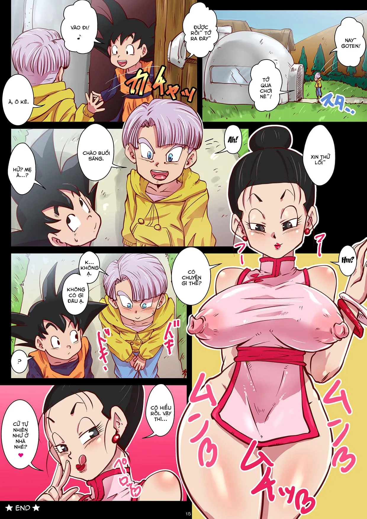 HentaiVN.net - Ảnh 16 - Goten Kameha ra tinh trùng! [KAMEHASUTRA Minus Hanatareta Musuko no Seieki ; KAMEHASUTRA - Goten Firing Out His Sperm ; KAMEHASUTRA- 放たれた息子の精液] - Oneshot