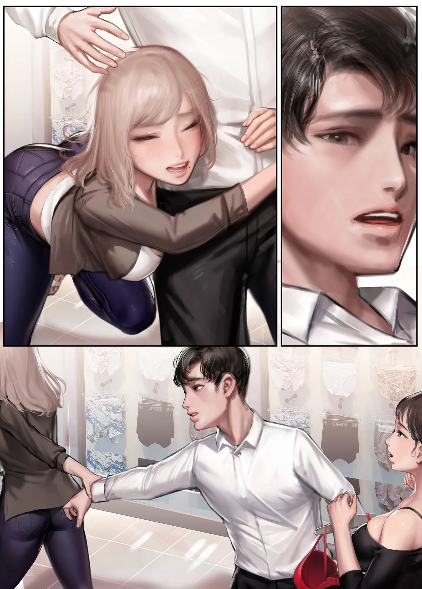 HentaiVN.net - Ảnh 19 - My Very Jealous Wife - Artist CG