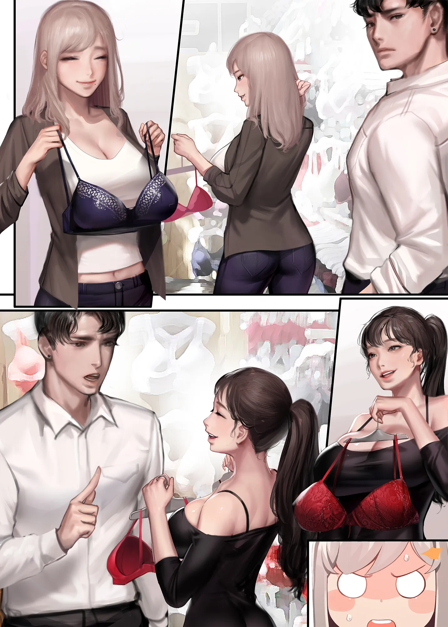 HentaiVN.net - Ảnh 4 - My Very Jealous Wife - Artist CG