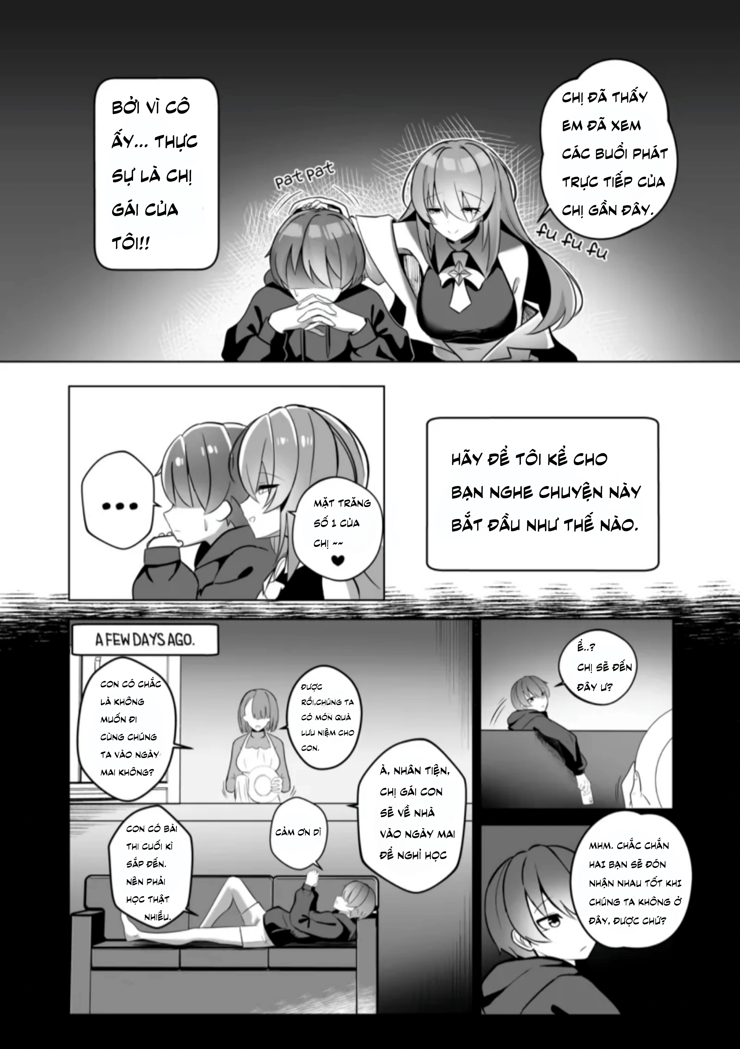 HentaiVN.net - Ảnh 3 - Chị Gái Tôi Là Vtuber (Moona Hoshinova) - Chương 1