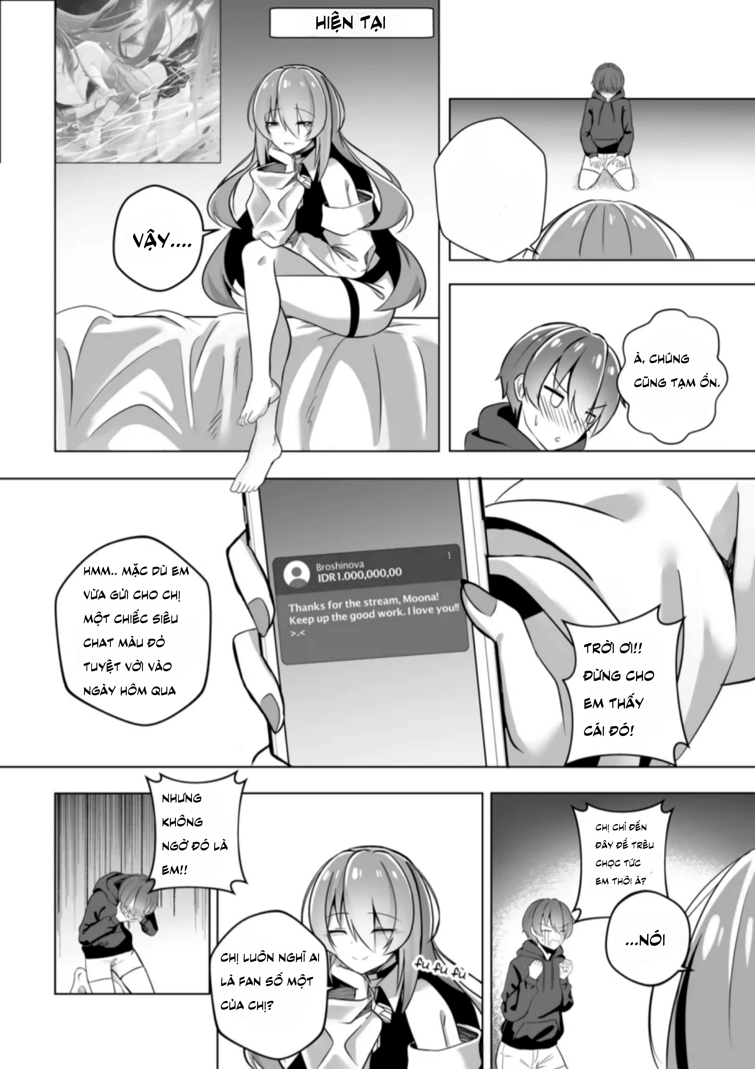 HentaiVN.net - Ảnh 6 - Chị Gái Tôi Là Vtuber (Moona Hoshinova) - Chương 1