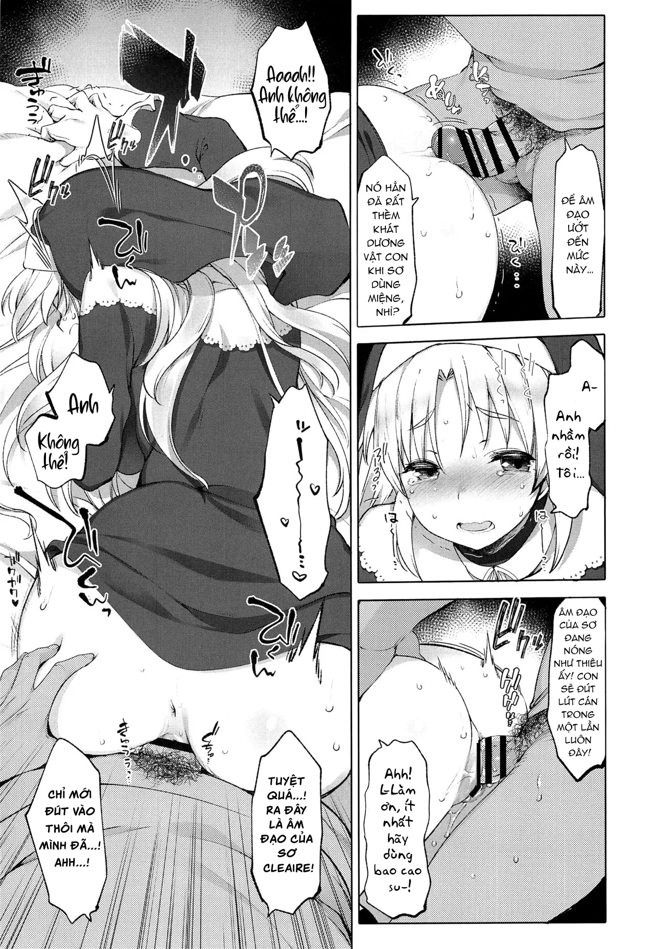 HentaiVN.net - Ảnh 16 - Sơ Cleaire và ứng dụng thôi miên bí mật [Sister Cleaire to Himitsu no Saimin Appli (Sister Cleaire)] - Chap 1 ngọt ngào