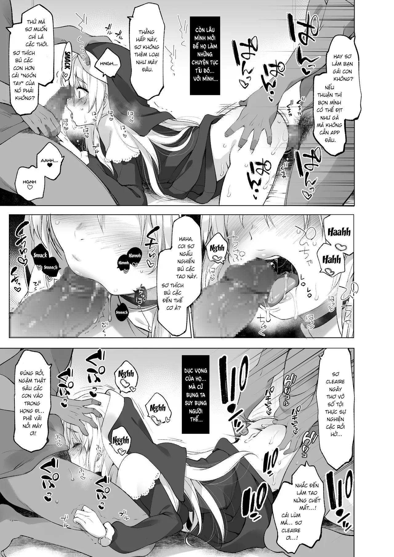 HentaiVN.net - Ảnh 23 - Sơ Cleaire và ứng dụng thôi miên bí mật [Sister Cleaire to Himitsu no Saimin Appli (Sister Cleaire)] - Chap 2: Gangbang
