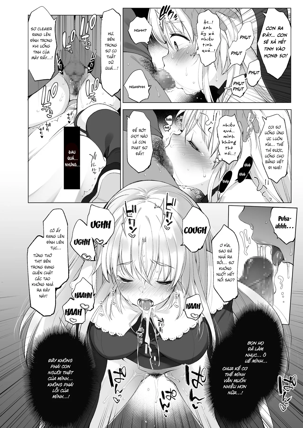 HentaiVN.net - Ảnh 24 - Sơ Cleaire và ứng dụng thôi miên bí mật [Sister Cleaire to Himitsu no Saimin Appli (Sister Cleaire)] - Chap 2: Gangbang