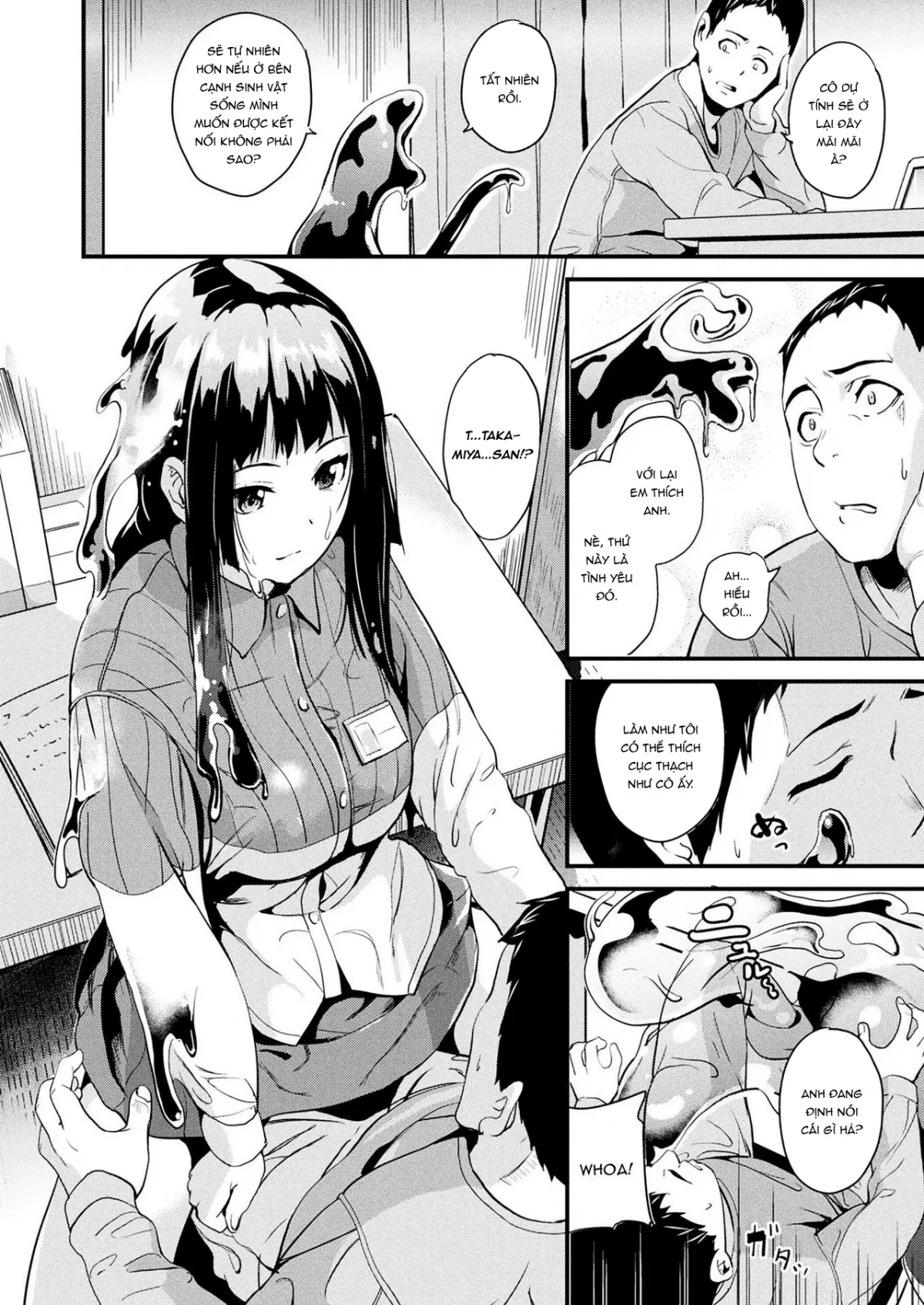 HentaiVN.net - Ảnh 7 - Doukyo Suru Neneki [Doukyo Suru Neneki; Slime living together; 同居する粘液] - Chap 1