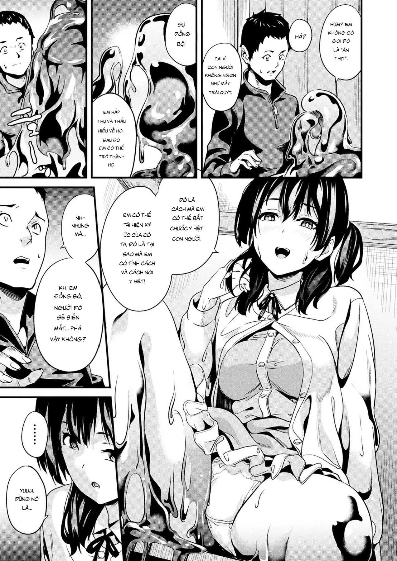 HentaiVN.net - Ảnh 4 - Doukyo Suru Neneki [Doukyo Suru Neneki; Slime living together; 同居する粘液] - Chap 5