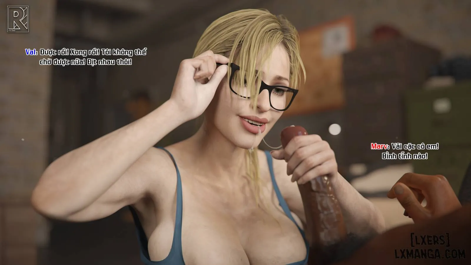 HentaiVN.net - Ảnh 28 - Sĩ Quan Val - Chương 2 - Nhẹ nhàng thuyết phục.