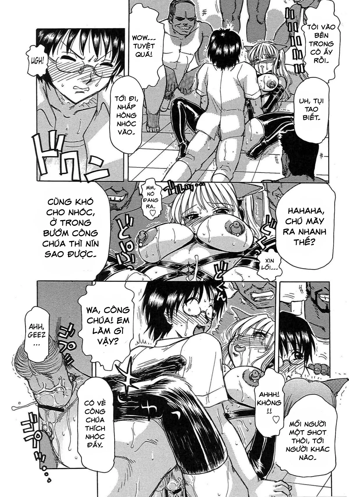 HentaiVN.net - Ảnh 5 - Công chúa nô lệ [Inen Gangu Hime Naburi] - Chap 2