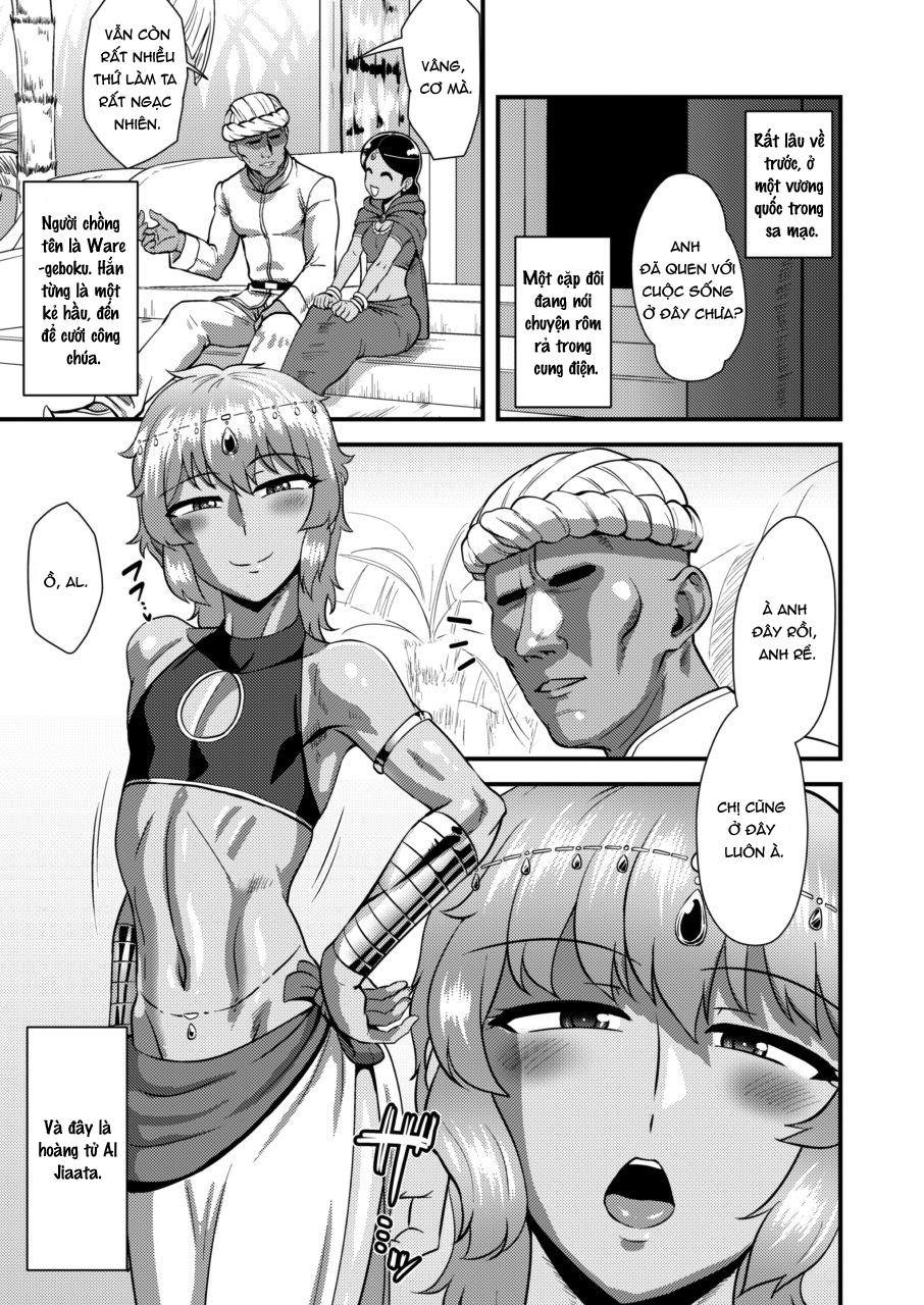 HentaiVN.net - Ảnh 4 - Sabaku no Kuni no Gouman Ouji Sonogo no Ohanashi - oneshot