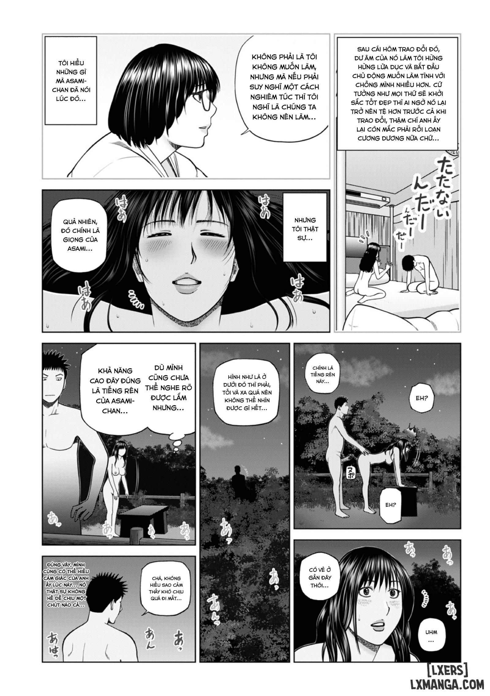 HentaiVN.net - Ảnh 8 - Zoku Fuufu Koukan Ryokou - Chap 8
